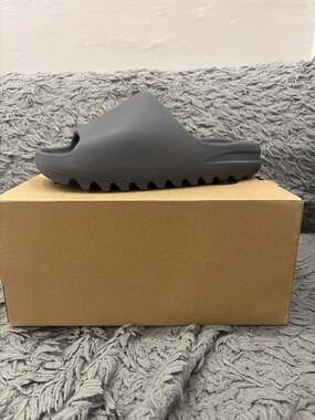 adidas Yeezy Slide 'Slate Grey' ID2350 US Men's Size 10